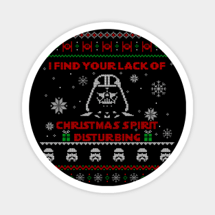 Ugly Christmas Sweater for geeks Magnet